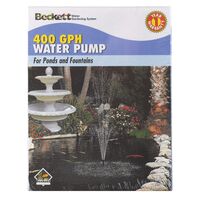 Beckett  池 噴水用ポンプ (7300410) / POND/FOUNTAIN PUMP400GPH