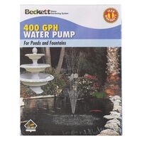 Beckett  池 噴水用ポンプ (7300410) / POND/FOUNTAIN PUMP400GPH