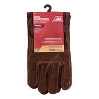 ACE  スエード革製ドライブグローブ Ｌ(ACET341T-L) / GLOVE COWSPLIT BAL LG PR