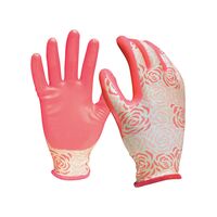 Digz 女性用ニトリルコーティング加工ガーデニンググローブ Sサイズ (7601-26) / GARDN GLOVES NITRILE S