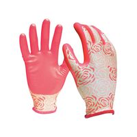 Digz  女性用ニトリルコーティング加工ガーデニンググローブ Lサイズ (7603-26) / GARDN GLOVES NITRILE L