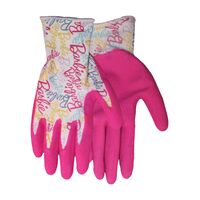 Midwest Quallity Glove  子供用ガーデニンググローブ ピンク 6ペア (BA100T) / KIDS GLOVE BARBIE