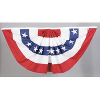 Valley Forge 星条旗 (PFF-ST)  / FLAG 3X6'PLEATED FAN