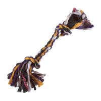 Diggers  マルチカラー犬用おもちゃロープ (03871) / ROPE BONE MLT COLOR MED