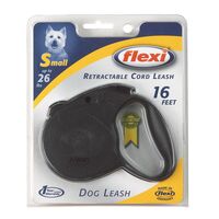 Flexi ナイロン製巻き取り式リード ブラック (1-5BR) / LEAD RETRBL DOG16'CRD26#