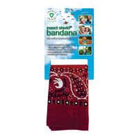 Insect Shield  防虫バンダナ ダークレッド (IS-BAN2-DRK)/ INSECT BANDANA DARK RED