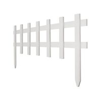 Greenes  木製ガーデンフェンス 24個セット (RC75W) / FENCE PICKET 18"X3' WHT