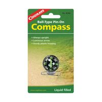 Coghlan's アナログ式コンパス (8268) / COMPASS PIN-ON 1-1/4"DIA