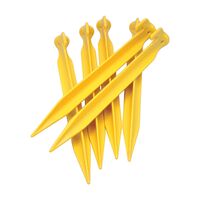 Coghlan's  プラスティック製テント用ペグ 6個入 (9309) / TENT PEGS PLSTC9" 6PK