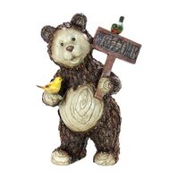 Exhart  ウェルカム ベアー像 (10863) / WELCOME BEAR STATUE 21"