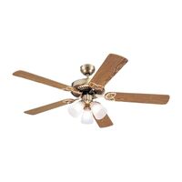 Westinghouse Vintage  シーリングファン 52インチ アンティークブラス (78042-6548) / CEILINGFAN ANTQ BRS 52"