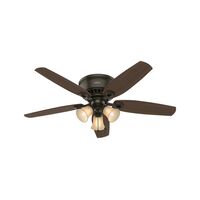 Hunter Fan Builder Low Profile  シーリングファン 52インチ ニューブロンズ (53327) / FAN BLDR LW PRFLE52"BRZ