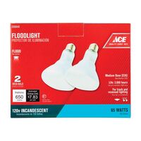 ACE 白熱電球フラッドライト 65W 2個入4パック (052655148) / BULB RFLCTR 65BR30FL/2PK