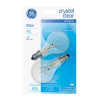 GE Lighting  白熱電球 ホワイト 60W 2個入6パック (71395)