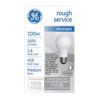 GE Lighting  rough service 白熱電球 100W (72527)