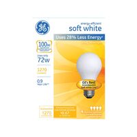 GE Lighting ハロゲン電球 ソフトホワイト 72W 4個入12パック (66249)
