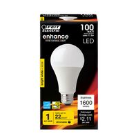 FEIT Electric  LED電球 ブライトホワイト 16W 4パック (OM100DM/930CA) / LED FEIT A19 100W EQ BW