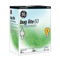 GE Lighting 白熱電球 イエロー 60W 2個入12パック (97495)