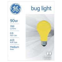 GE Lighting 白熱電球 イエロー 90W 2個入12パック (61435)