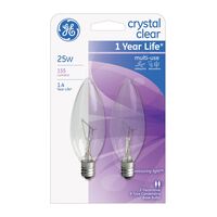 GE Lighting 白熱電球 25W 2個入5パック (74978)