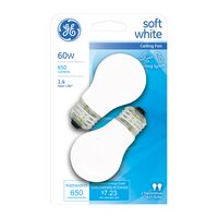 GE Lighting  白熱電球 ソフトホワイト 60W 650ルーメン (14029)
