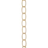 Westinghouse 装飾チェーン 6個セット (70070) / CHAIN DECOR BRASS 3'