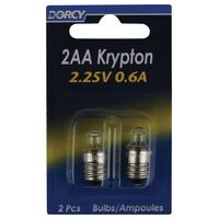 Dorcy 2AA クリんプトン式海中電g東洋電球 6V 2個入 12パック (41-1664)