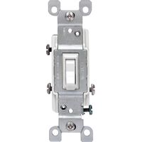 Leviton トグルスイッチ 15アンペア ホワイト 10パック (01453-02W) / SWITCH GRND 3WAY 15A WHT