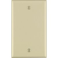 Leviton  ブランクウォールプレート １ギャング  アイボリー (86014-000) / BLANK WALLPLATE 1G IVORY