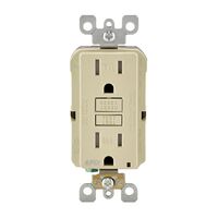 Leviton SmartlockPro  AFCI コンセント 15A アイボリー (R01-AFTR1-0KI) / AFCI OUTLET 15A IVORY