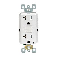 Leviton GFCIコンセント 20A ホワイト (GFTR2-0KW) / GFI ST RECEPT TR20A WHT