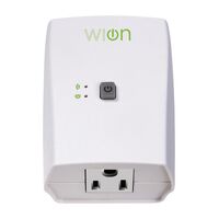 Woods WiOn 電気WiFiコンセント 15A 125V ホワイト (50050) / WION WIFI OUTLET INDOOR