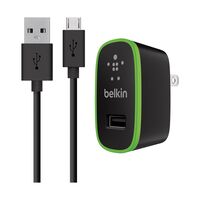 Belkin 壁コンセント用USBチャージャー (BKNF8M667TT04B) / HOME CHRGR MICRO/USB 10W