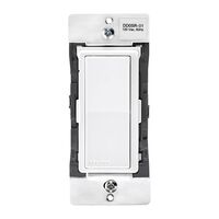 Leviton Decora  Bluetooth式壁取り付けWiFiライトスイッチ (DD0SR-1M) / BLUTOTH RMTE SWITCH3WAY