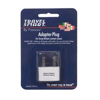 Travel Smart 海外対応アダプタープラグ (NW4X) / ADAPTER PLUG NW4C FRANZS