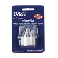 Travel Smart 海外対応アダプタープラグ タイプG (NW135X) / ADAPTER PLUG TRAVEL LITE