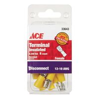 Ace 雌ディスコネクター 12-10 AWG用 8個入 (33643) / DISC FML INS12-10G 8PK