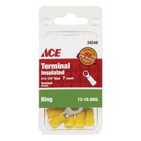 Ace リング型端子 12-10 AWG 7個入 (34548) / TERMINAL RING 12-10AWG