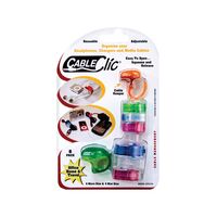 Cable Clic ポリマー製ケーブルクランプ 8個入 (KP0179)