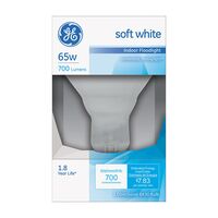 GE Lighting 白熱電球フラッドライト 65ワット BR30 ソフトホワイト 6パック (20331)