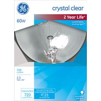 GE Lighting グローブ型白熱電球 60ワット G40 ホワイト 6パック (14187)