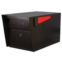 Mail Boss ロック付きメールボックス ブラック / MAIL MANAGR CURBSIDE BLK