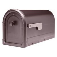 Architectural Mailboxes Roxbury 支柱設置式メールボックス ラブドブロンズ (7900-5RZ-CG-10) / ROXBURY MAILBX PSTMNTBRZ