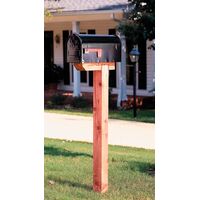 Gibraltar Mailboxes ナチュラルレッドシダー製メールボックス用支柱 (DPK) / POST MAILBX CEDAR 4"X4"