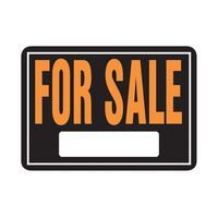 HY-KO アルミニウム製サインプレート「For Sale」12枚入 (801) / SIGN FOR SALE AL 10X14"