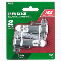 ACE  ロック付き引き出し用キャッチ 2個入 (01-3620-025) / CATCH DRAW LOCK 2-1/2"ZN