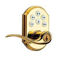 Kwikset スマートコード エントリーレバー ポリッシュドブラス仕上げ (99110-007) / ENTRY LEVER SMARTCODE PB