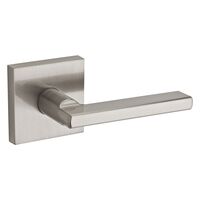 Kwikset Halifax スティール製通路用レバー サテンニッケル (91540-007) / PASSAGE LEVER HALIFAX SN