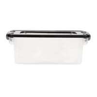 Homz 収納コンテナ 10個セット (LATCHING TOTE 7.5QT CLR) / LATCHING TOTE 7.5QT CLR