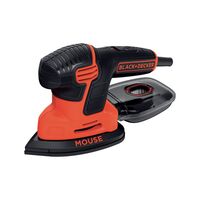 BLACK & DECKER ダストコレクション付マウスディテールサンダー (BDEMS600) / DETAIL SANDER 1.2 AMP